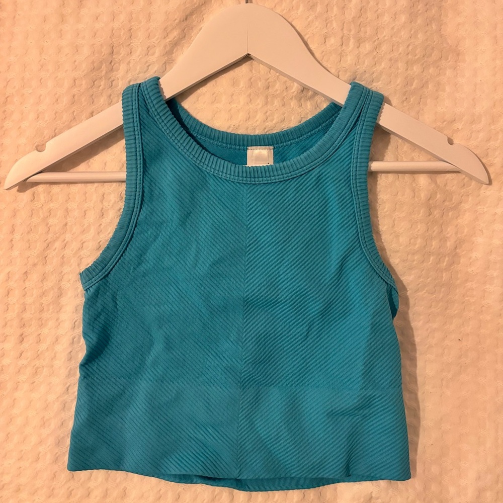 Blue Tank Top